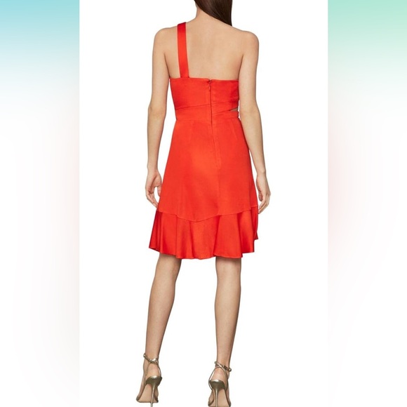 NWT BCBGMAXAZRIA Cut Out Viscose Dress - Picture 2 of 7